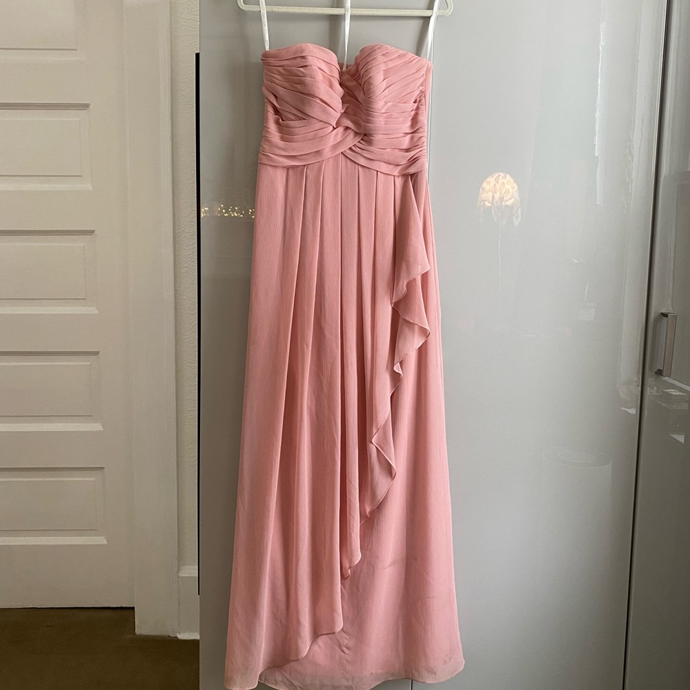 Rose bridesmaid dress - needs dry cleaning!